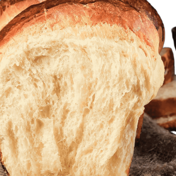 εικόνα με κοντινό στο brioche